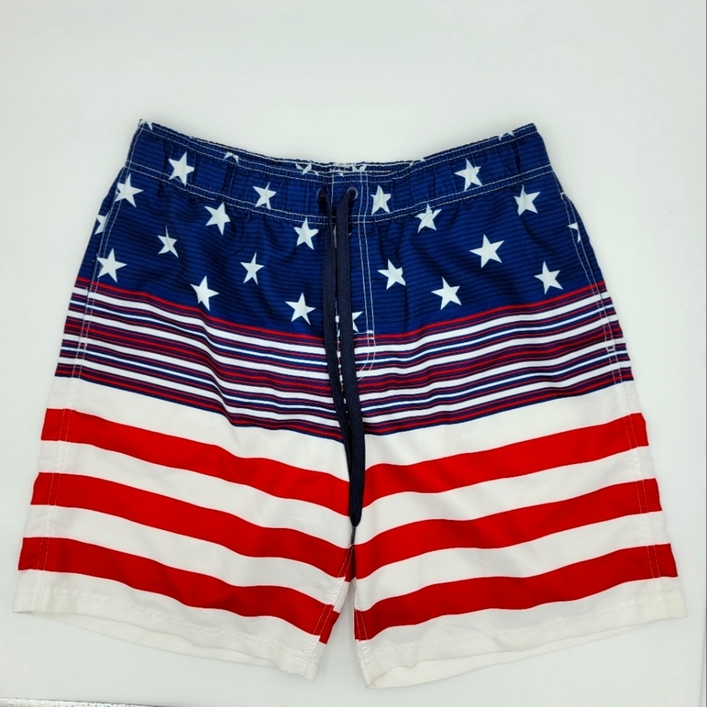 Faded Glory USA Men's Swim Trunks Size Large (36-38)
